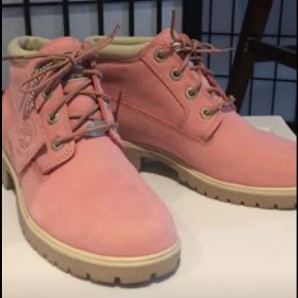 NEW Pink Timberland Boots